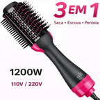 BellaDry Pro Max™ — Escova Secadora, Alisadora e Modeladora 3 em 1